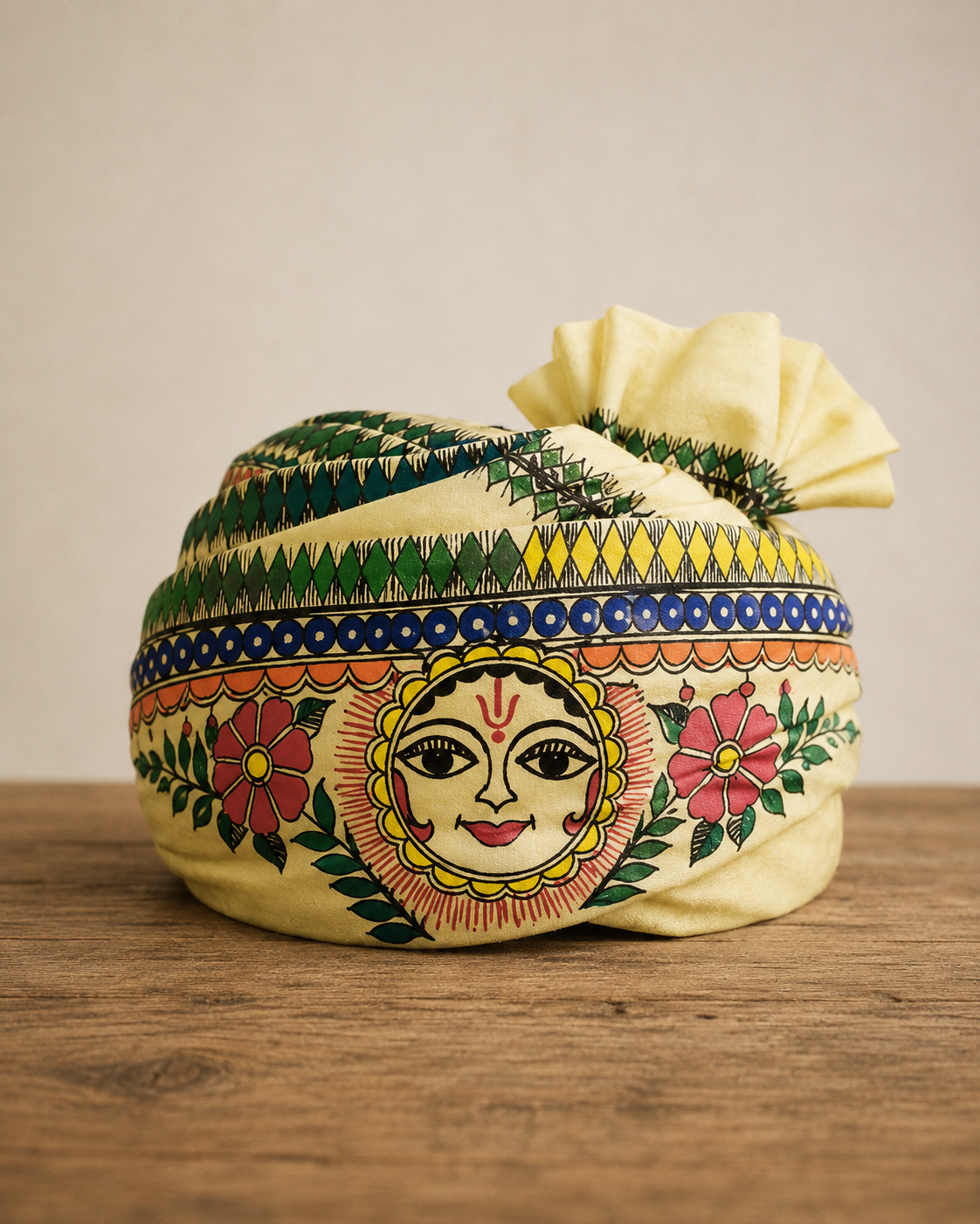 Hand Painted Pagdi