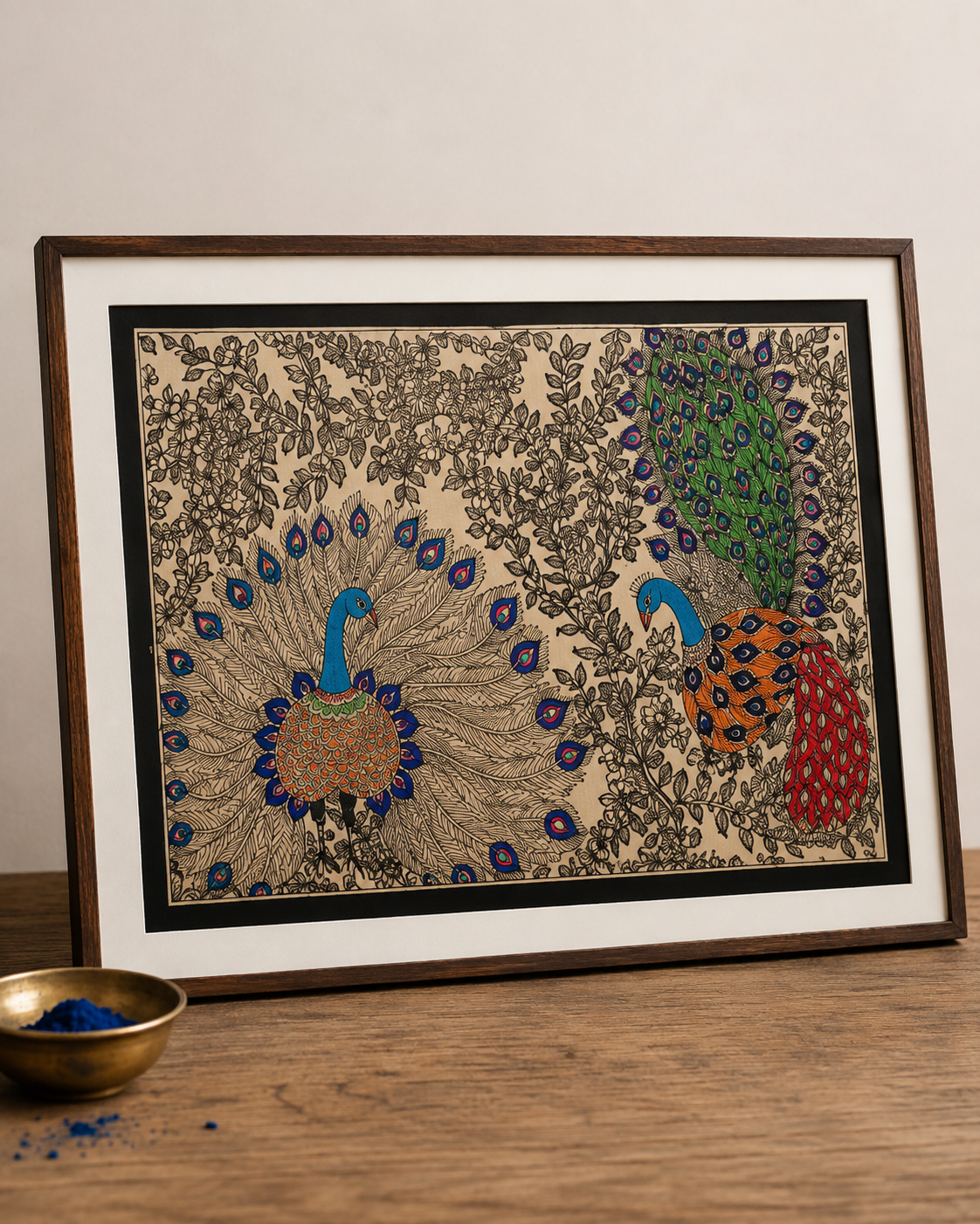 Peacock Painting