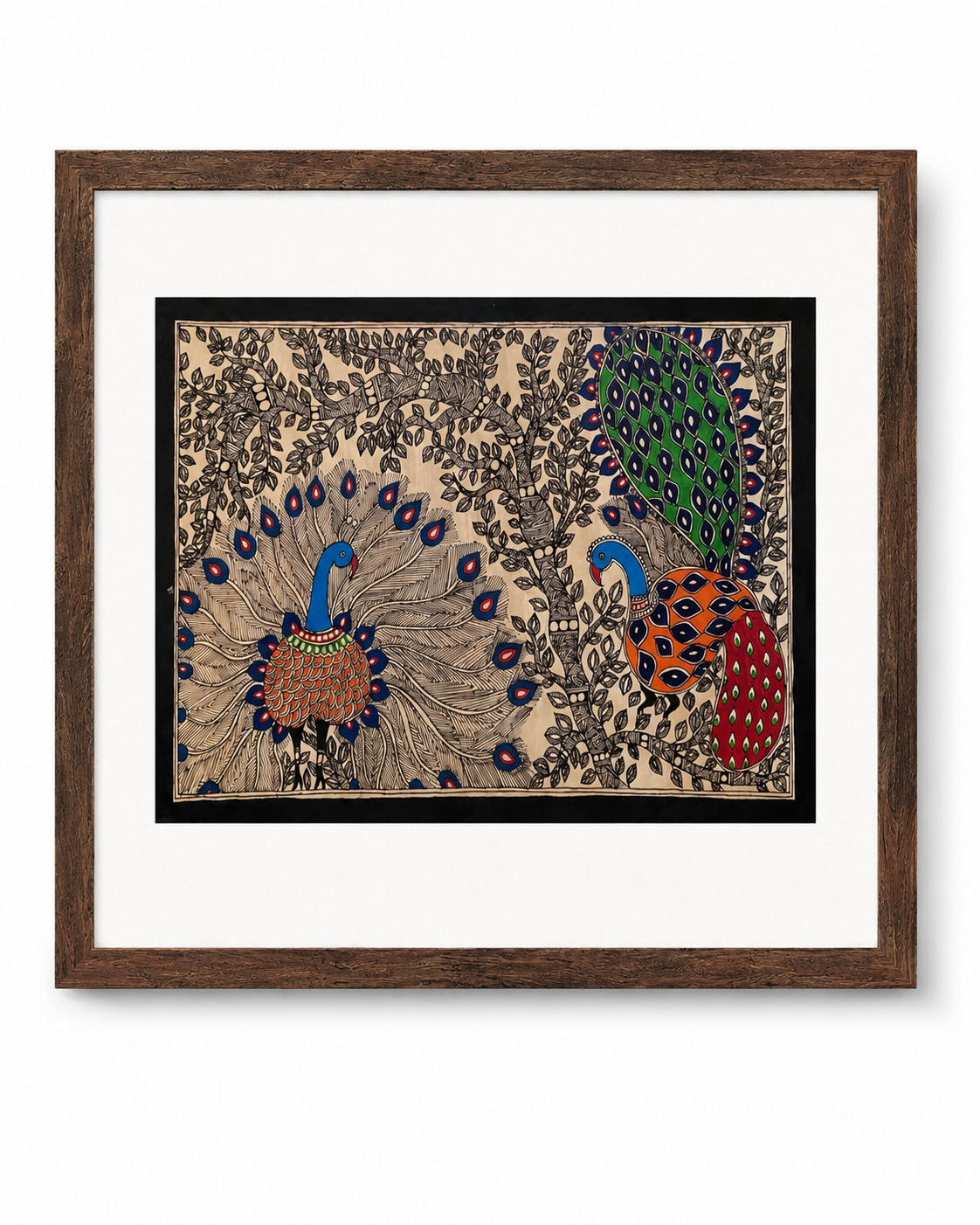 Peacock Painting